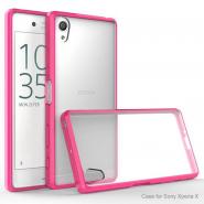 Clear acrylic anti-scratch case for Sony Xperia X