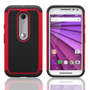Football defender hybrid case for Motorola G3