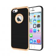 Protective brushed Motomo hybrid case for iPhone 5S SE