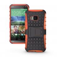 Stand armor ballistic hybrid case for HTC One M9 anti-scratch back cover