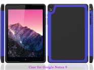 Anti-skid football defender case for Google Nexus 9 inch