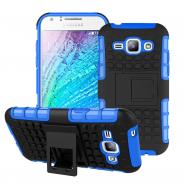 Stand armor ballistic case for Galaxy J1 anti-scratch back cover