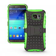 Stand armor ballistic case for Galaxy S6 anti-scratch back cover
