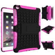 Stand armor ballistic case for iPad mini 4 anti-scratch back cover