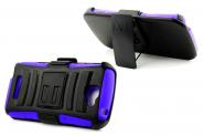 Stand holster silicone case for Alcatel one touch fierce 2 with clip
