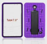 Diamond stand silcone case for Galaxy Tab 4 7inch T230