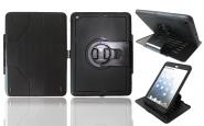 Rotated stand plate hybrid TPU protector case for iPad air