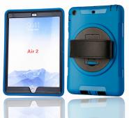 Hand holder rotated stand TPU case for iPad air 2