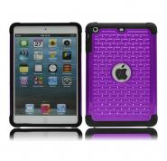 Luxury diamond defender back case for iPad mini 8inch