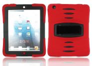 Hand holder magic strap silicone case for iPad 2 3 4
