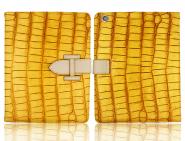 Luxury crocodile PU leather flip cover for iPad air iPad 2 3 4