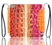 Luxury leather flip wallet case for iPhone 5
