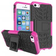 Robot bumper armor hybrid case for iPhone SE iPhone 5S