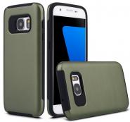 Luxury fashion slim brushed hybrid case for Galaxy S7