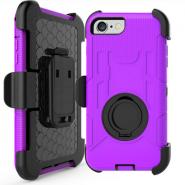 Rotated ring stand hard plastic case for iPhone 7