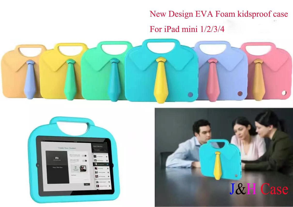 New arrival cute Testure EVA kidsproof case for iPad Mini