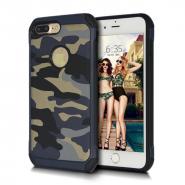 Hard Plastic camouflage PU rugged case for iPhone 7