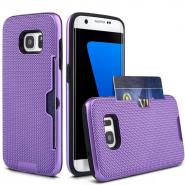Slim knitmesh card holder case for Galaxy S7 edge