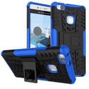 Dazzle stand armor hybrid case for Huawei P9 lite