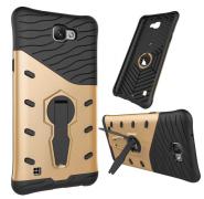 Rugged war armor rotated stand case for LG X Max
