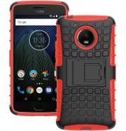 Football stand skidproof phone cover for Moto G5