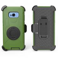 Rotated clip silicone rugged case for Galaxy S8 from china supplier