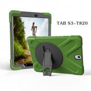 Heavy duty rotated stand case for Galaxy Tab S3 T820