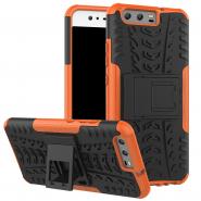 Rugged dazzle stand armor phone case for Huawei P10
